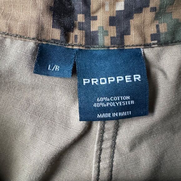 Propper® Uniform BDU Trouser Mens L Tactical Army Cargo Pants Digital 6 Pocket - Picture 4 of 16
